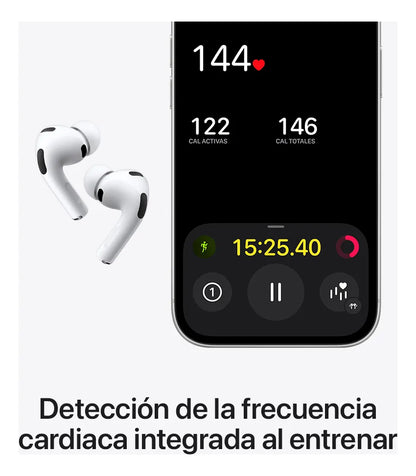 Audífonos AirPods Pro 3 con Cancelación de Ruido y Estuche de Carga Inalámbrica