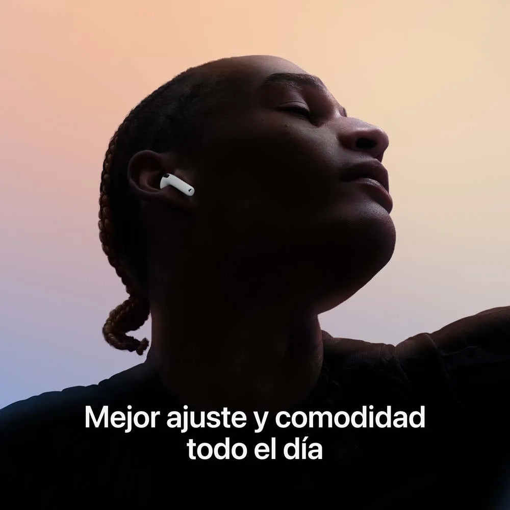 Audífonos AirPods 4 con Cancelación Activa de Ruido y Estuche de Carga Inalámbrica