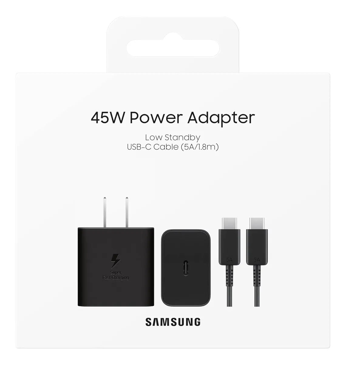 Cargador Original Samsung 45w Usb-c Cable 1.8 M Carga Rápida