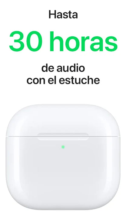 Audífonos AirPods 4 con Cancelación Activa de Ruido y Estuche de Carga Inalámbrica