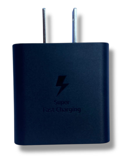 Cargador Original Samsung 25W USB-C PD 3.0 PPS Super Fast con Cable USB-C a USB-C Compatible Galaxy A54 A55 A56 y más