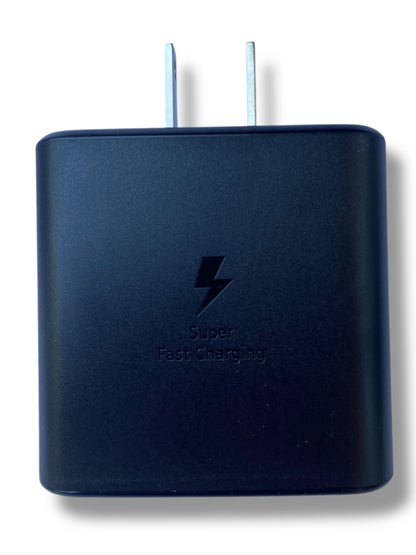 Cargador Original Samsung 45W EP-TA845 USB-C PD PPS Super Fast Charging 2.0 Incluye Cable 1m