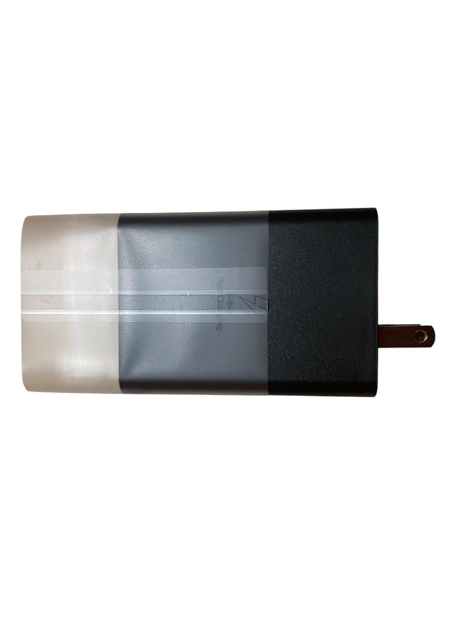 Cargador Samsung Original 65w Adapter Trio 2 Usb-c + Usb-a